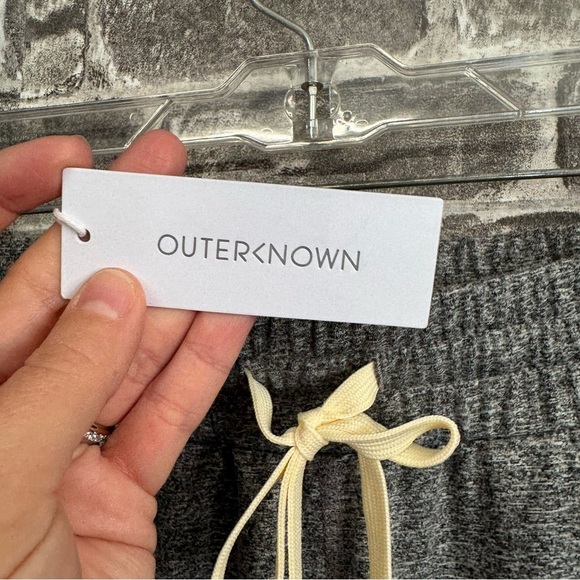 NWT Outerknown jogger sweatpants gray pockets - Picture 6 of 12